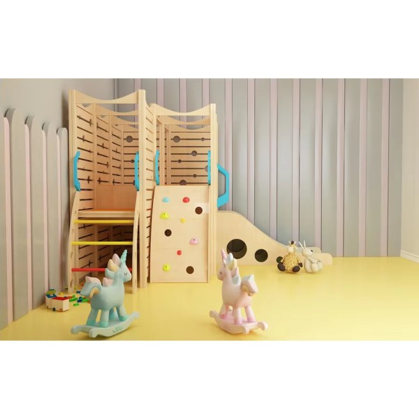 Indoor Playground Supplier - Fast Delivery Bright Colorful Multi-Level