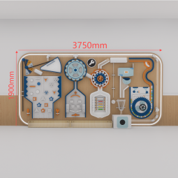 Science Technology Wall Supplier - Customized Kindergarten Wall Corridor