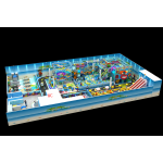 Commercial Playground Equipment Factory - Modern Style Ball Pit Slide