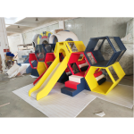 Indoor Playground Maze Supplier - New Design Honeycomb Climbing Slide