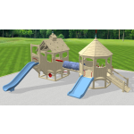 Outdoor Amusement Equipment Factory - Fast Delivery Safe Playground Structure