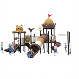 Children's Slide Supplier - Large Outdoor Metal Plastic Water Park