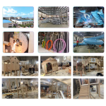 Outdoor Playground Set Supplier - Factory Supply Steel Metal Plastic