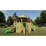 Outdoor Adventure Play Area Supplier - Customized Waterproof Pre-School