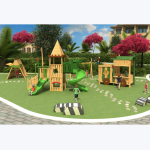 Outdoor Playground Equipment Supplier - Custom Made Zoo Theme Animals