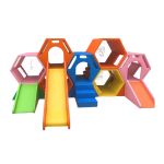 Indoor Playground Maze Supplier - New Design Honeycomb Climbing Slide