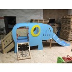 Indoor Playground Slide Factory - Ry11 Imported Beech Wood Safe Play