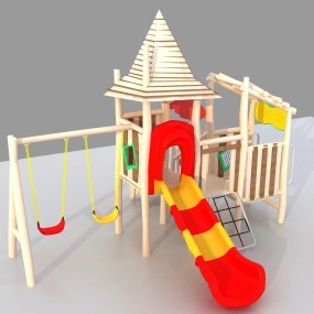 Wooden Climbing Frame Factory - Multi-Functional Parent-Child Interaction