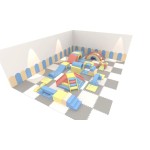 Indoor Playground Manufacturer - Children's Rainbow Bridge Soft Park
