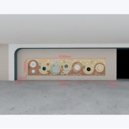 Indoor Playground Equipment Factory - Customized Space Planet Science Board