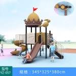 Outdoor Plastic Slide Factory - High Quality Combined Garden Equipment