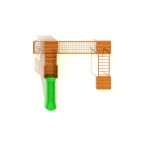 Outdoor Wooden Playground Factory - China-Made Large Climbing Slide