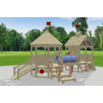 Outdoor Amusement Equipment Factory - Fast Delivery Safe Playground Structure