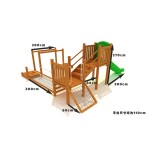 Outdoor Wooden Playground Factory - China-Made Large Climbing Slide