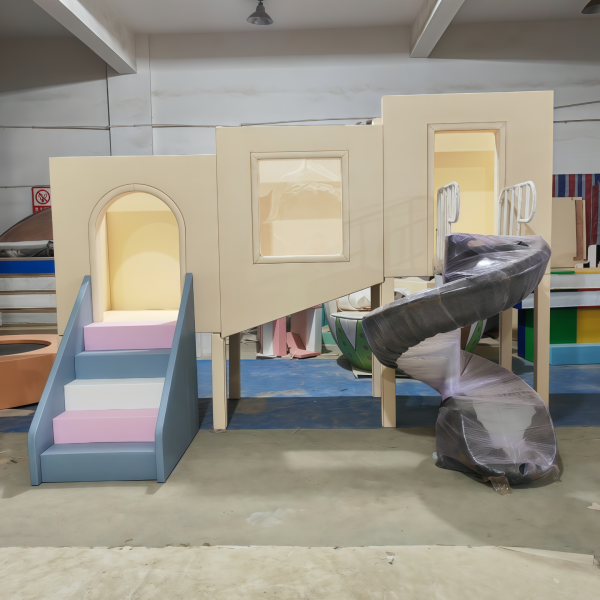 Soft Playground Equipment Supplier - Chinese Factory Soft Climbing Slide