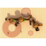 Outdoor Wooden Slide Factory - Customizable Durable Park Amusement