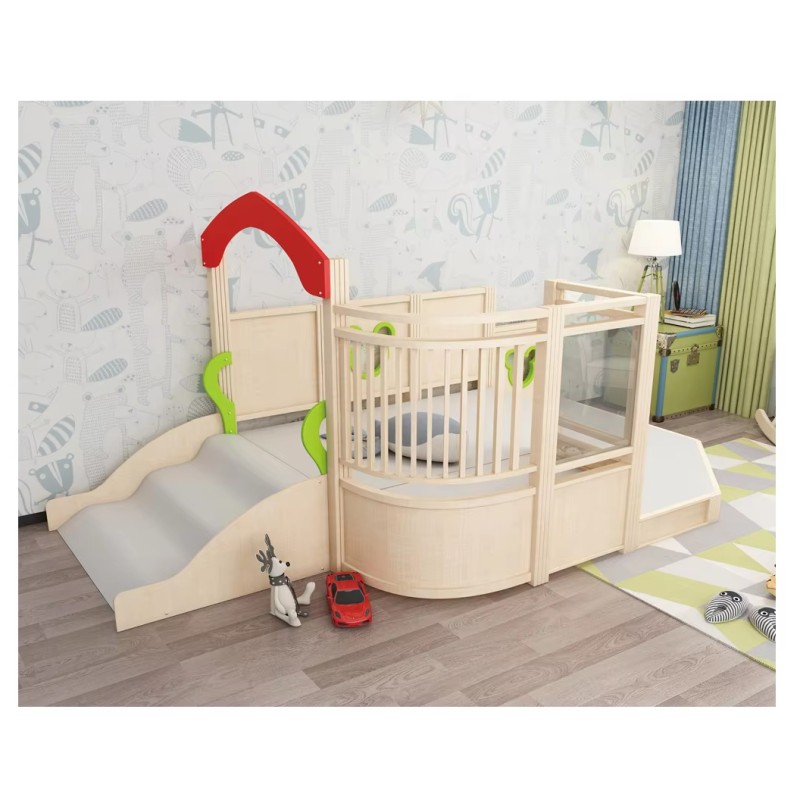Indoor Playground Slide Factory - Ry14 Premium Imported Beech Home