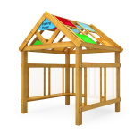 Wooden Climbing Frame Manufacturer - Factory Direct Colorful Jungle Gym