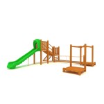 Outdoor Wooden Playground Factory - China-Made Large Climbing Slide