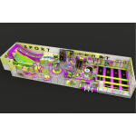 Commercial Playground Equipment Factory - Modern Style Ball Pit Slide