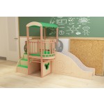 Indoor Playground Slide Supplier - Ry13 PE Board Anti-Slip Toddlers