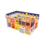 Ball Pit Slide Factory - Commercial White Wood Plastic 10 Kids