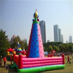 Inflatable Castle Factory - Popular Large 5x5x5m Climbing Trampoline