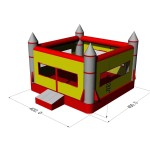 Inflatable Castle Supplier - New Style 4x4m PVC Castle Custom