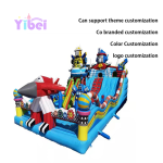 Inflatable Playground Supplier - Durable Large Mecha Castle PVC