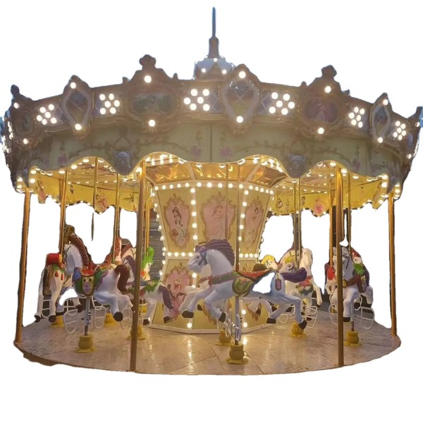 Carousel Supplier - Factory Custom 24-Seat Gorgeous Carousel