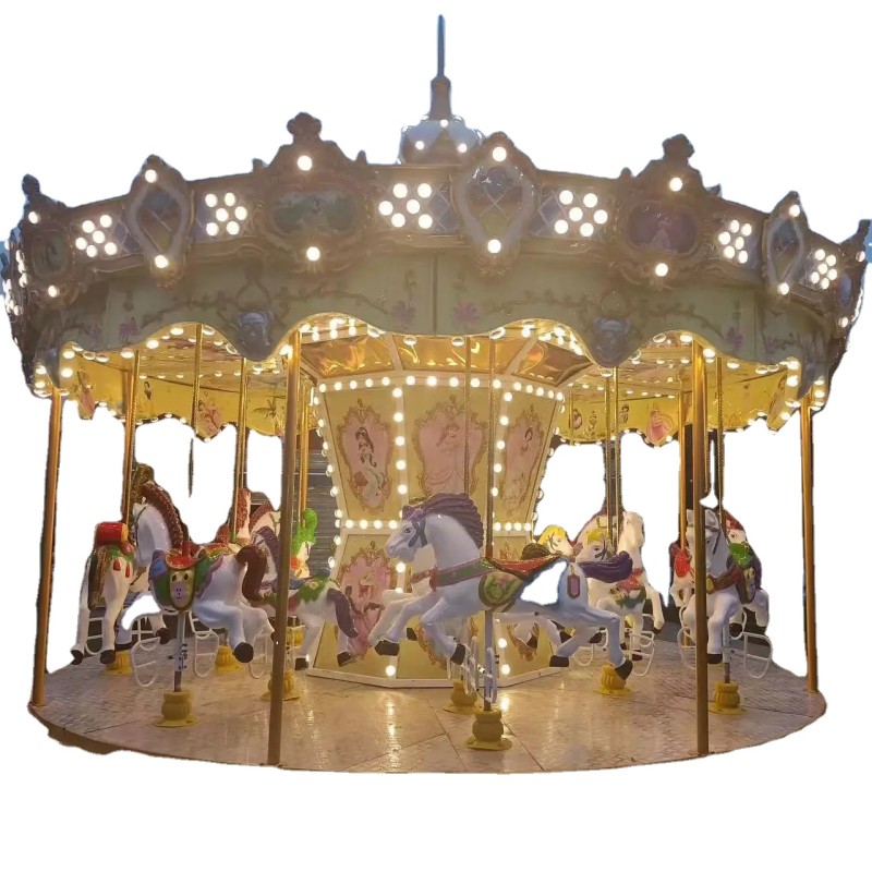 Carousel Supplier - Factory Custom 24-Seat Gorgeous Carousel