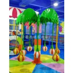 Indoor Playground Factory - Colorful Coconut Palm Soft Castle