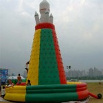 Inflatable Castle Factory - Popular Large 5x5x5m Climbing Trampoline