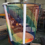 Safety Net Supplier - Amusement Park Cargo Container Safety Net
