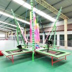 Trampoline Bed Factory - Popular Light Bungee Trampoline 4-Person