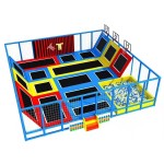Trampoline Park Supplier - Custom Size Square Steel PVC PP