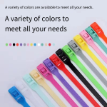 Cable Tie Supplier - Strong Colorful Plastic Cable Tie Self