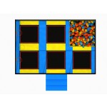 Indoor Trampoline Manufacturer - Yibei Indoor 5x5m Trampoline Net