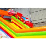 Rainbow Water Slide Factory - Hot Sale Bounce House Combo