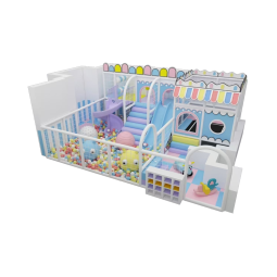 Indoor Playground Manufacturer - Customized Blue Naughty Castle