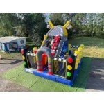 Inflatable Games Supplier - Commercial PVC Castle Twister Sports