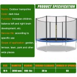 10FT Outdoor Trampoline Factory - High Quality Bounce Bed Custom