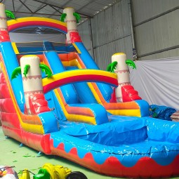 Inflatable Water Slide Supplier - Custom Elastic Climbing Trampoline