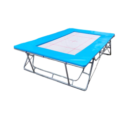 Sports Mesh Trampoline Manufacturer - White 8ft Outdoor Gymnastic