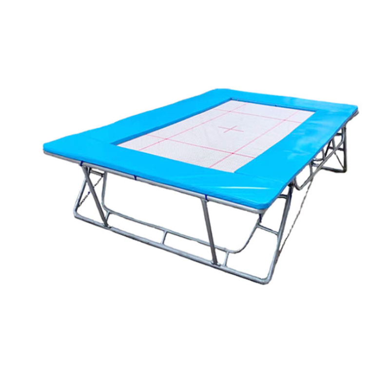 Sports Mesh Trampoline Manufacturer - White 8ft Outdoor Gymnastic