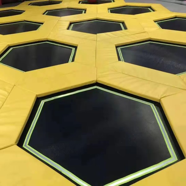 Hexagonal Trampoline Mat Manufacturer - Custom PP Indoor Outdoor
