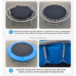Indoor Trampoline Factory - Heavy Duty Spring PVC Anti-Slip