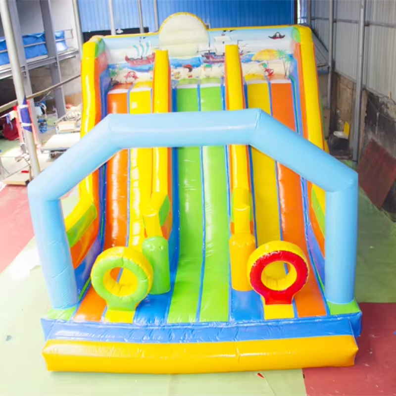 Inflatable Slide Supplier - Custom Elastic Climbing Trampoline