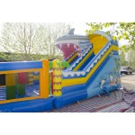 Shark Theme Inflatable Supplier - Big Jumper Castle Modular Bounce