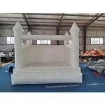 Inflatable Castle Manufacturer - PVC Vinyl White Jumping Castles